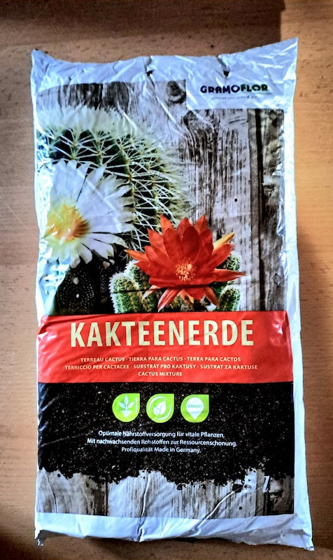 3 Sack Kakteenerde von Gramoflor je 5 Liter / Spezialerde